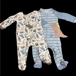 Bundle of 2 Gerber Cotton Pajamas